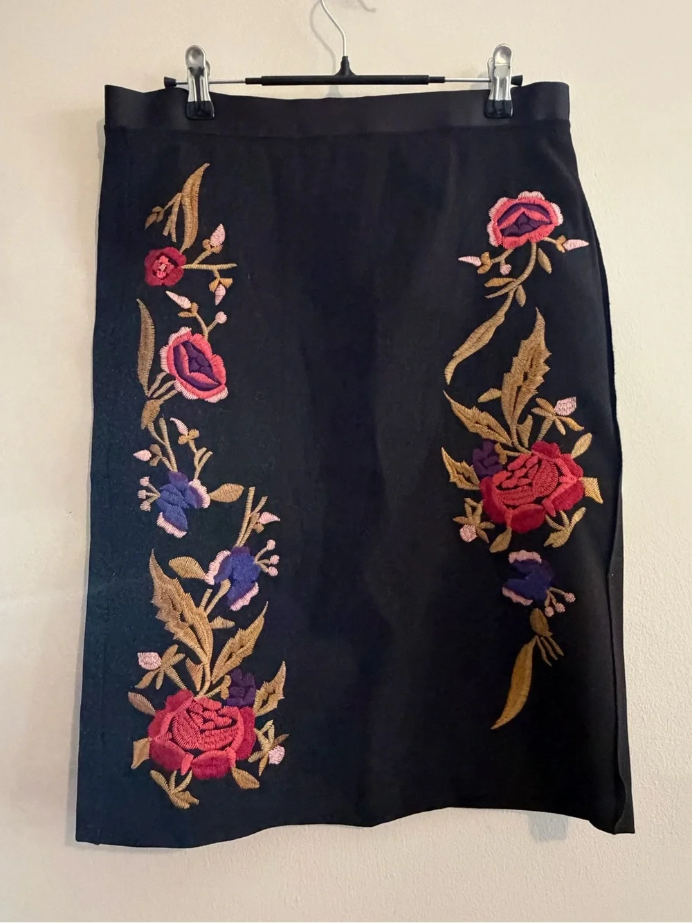 hazel floral embroidered